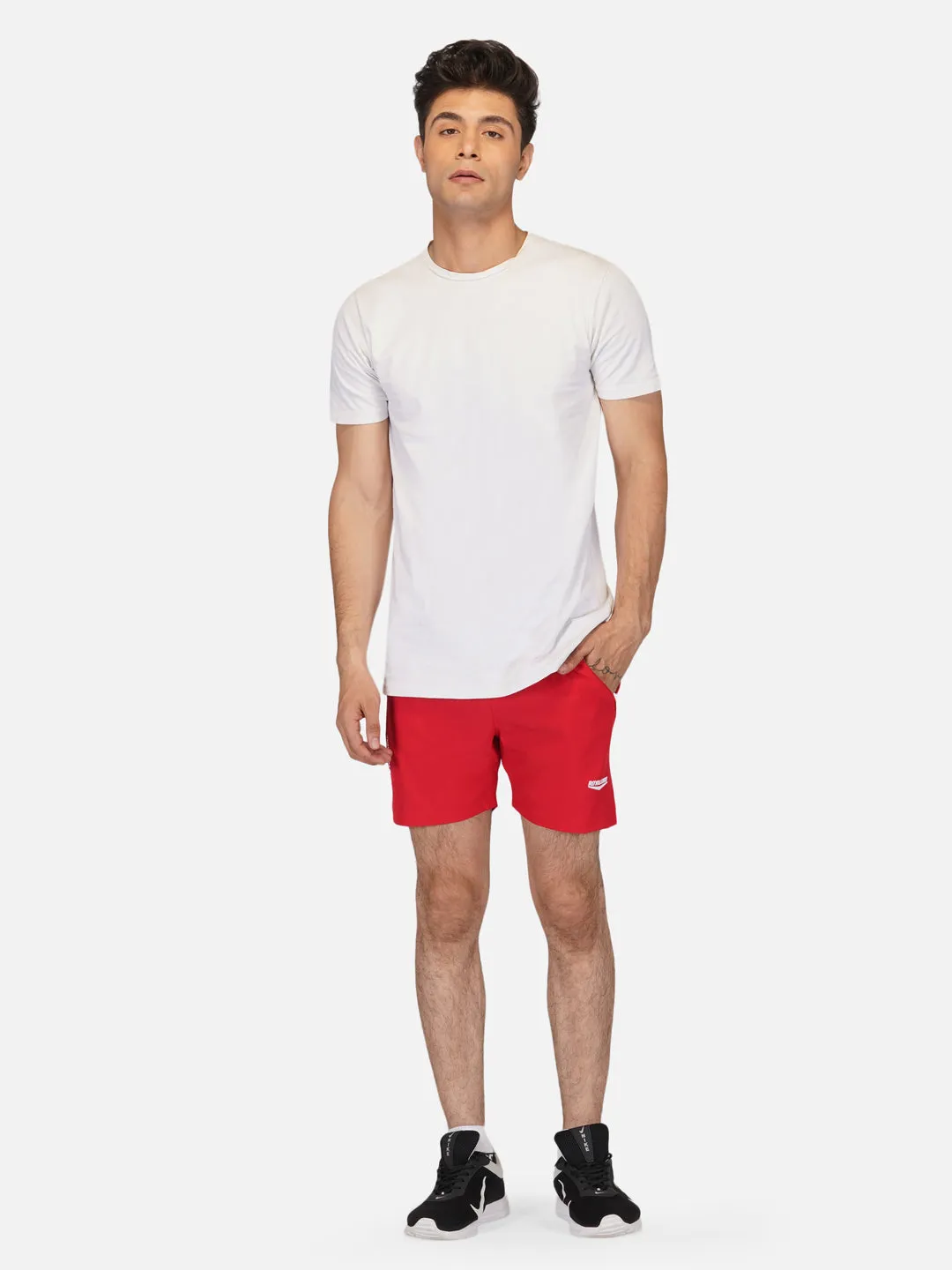 Shorts Sportswear Apparel Men NS Lycra Red RWM1007