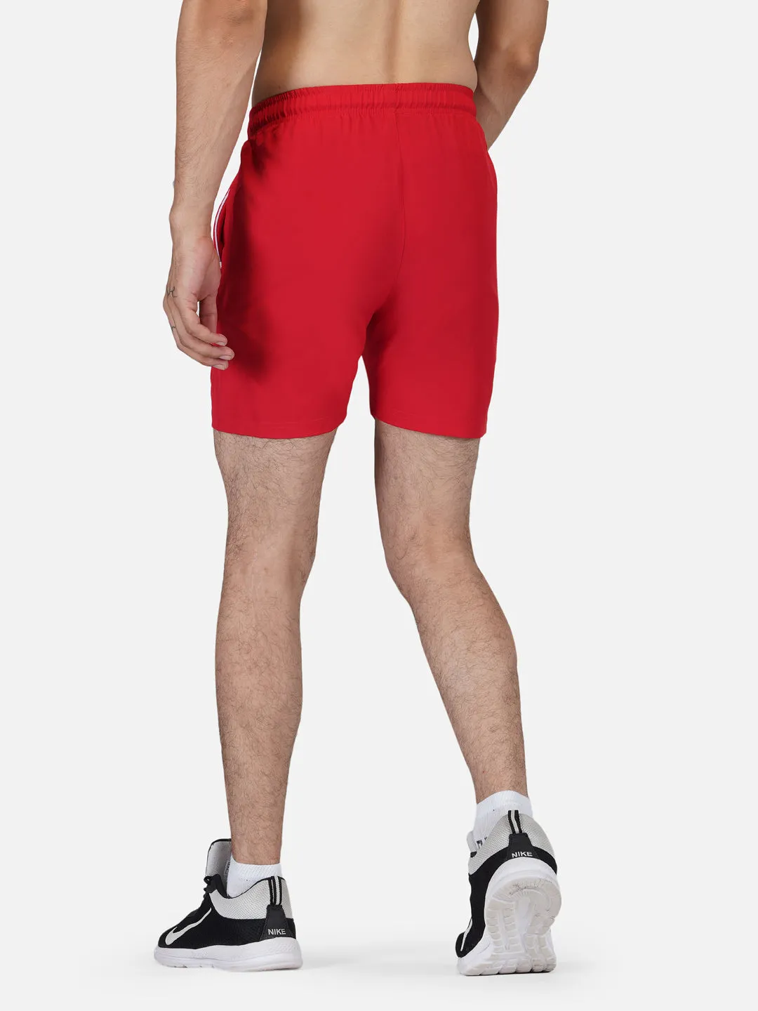 Shorts Sportswear Apparel Men NS Lycra Red RWM1007