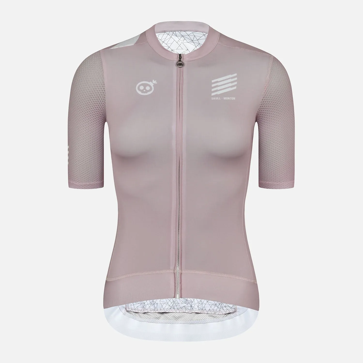 Skull Monton Cycling Jersey Womens HOLIDAY III Lotus Pink