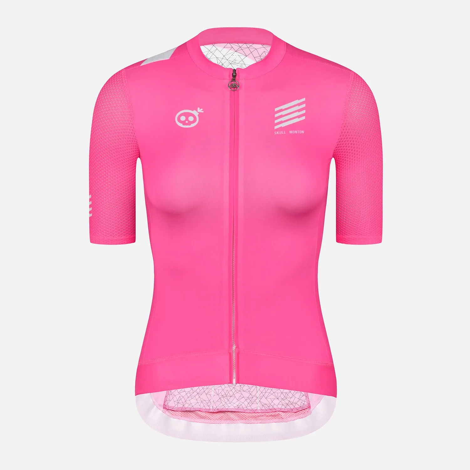 Skull Monton Cycling Jersey Womens HOLIDAY III Lotus Pink