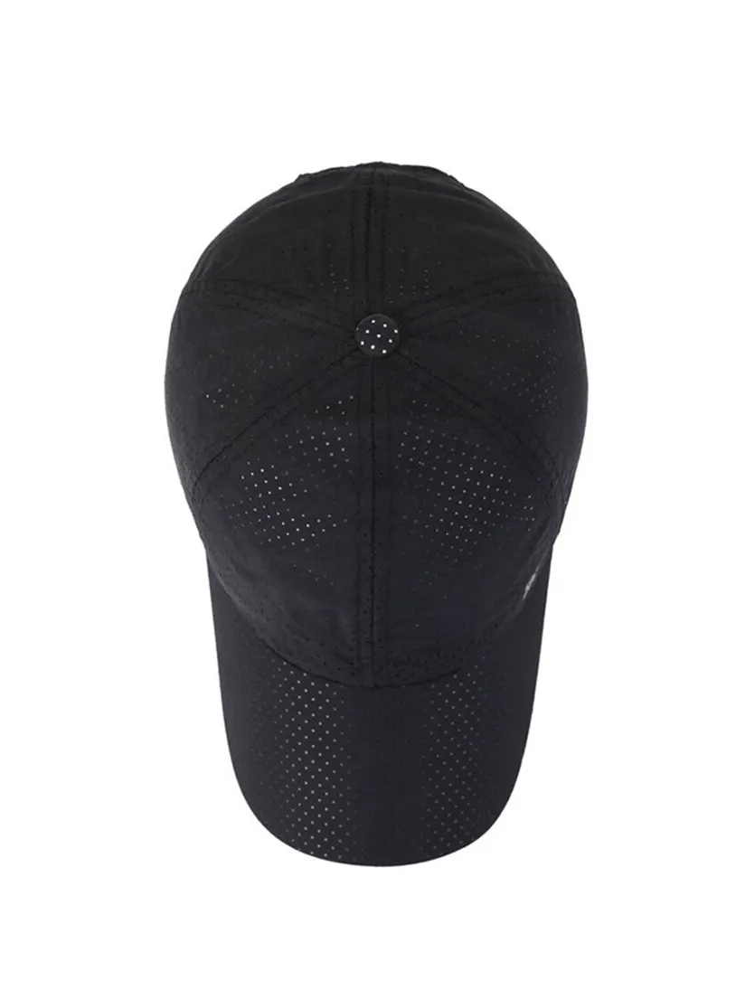 Solid Color Breathable Mesh Baseball Cap / Outdoor Sports Sun Visor - SF1371