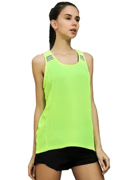 Solid Color Loose Tank Top For Women / Running Sports Sleeveless Tank - SF0027