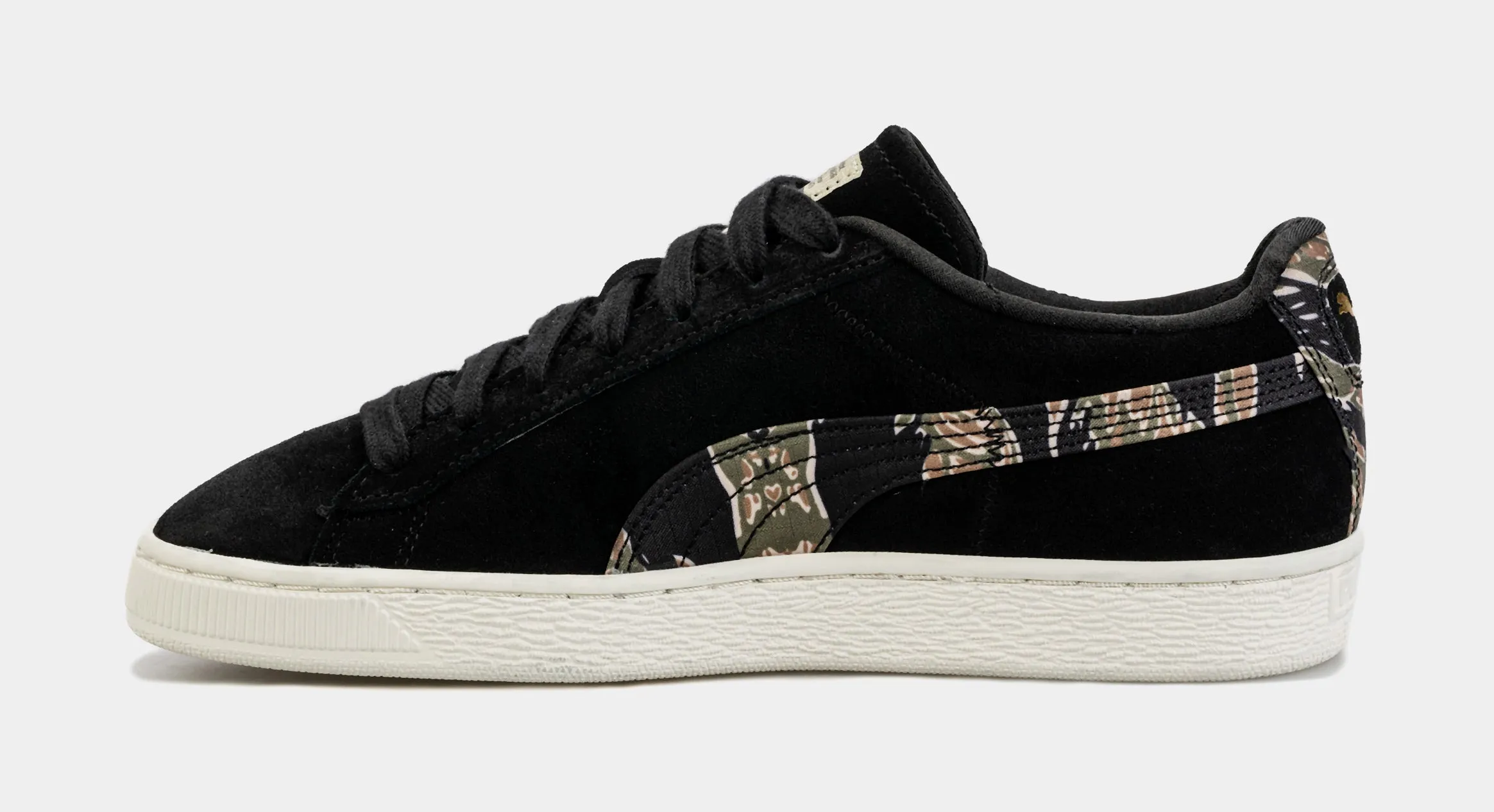 SP Exclusive 30th Anniversary Suede Tiger Camo Mens Lifestyle Shoes (Black)