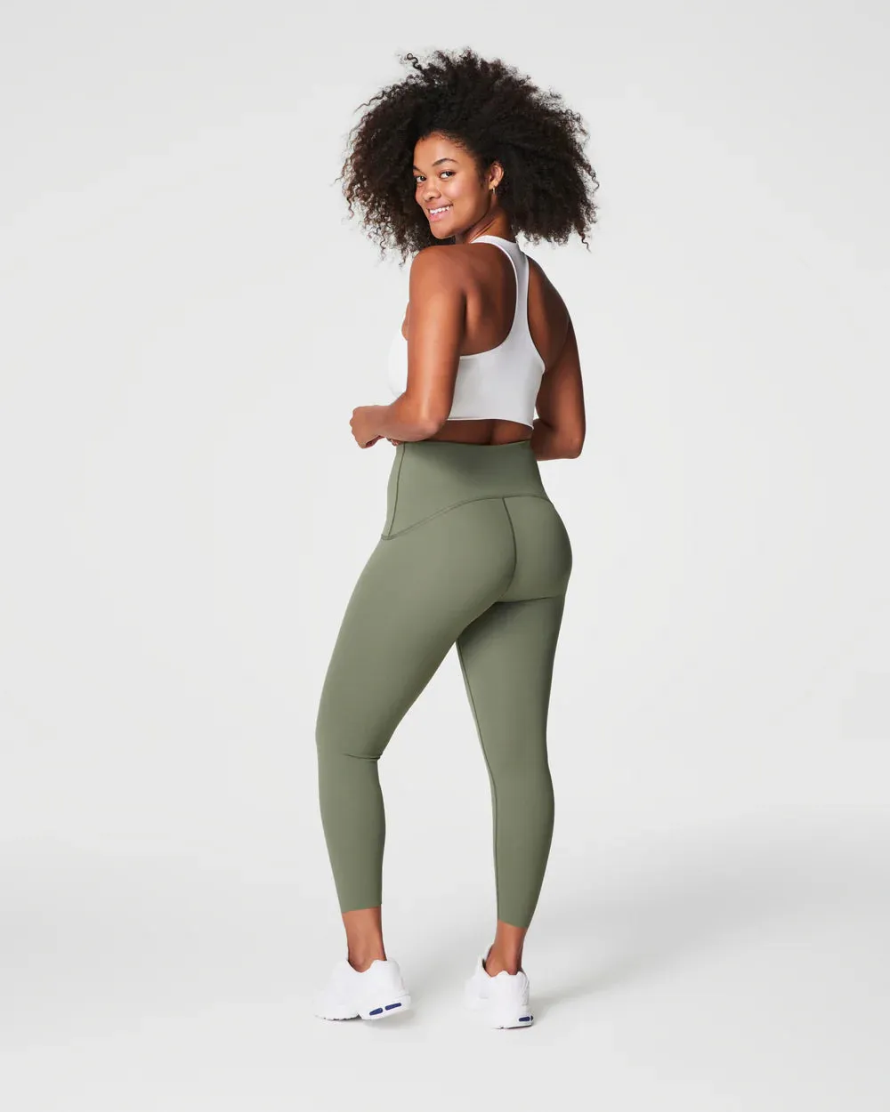 SPANXshape 7/8 Booty Boost Leggings in Clover