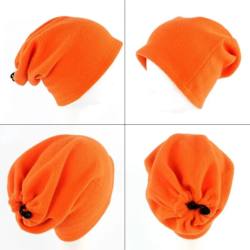 Sports Multi-function Drawcord Polar Fleece Neck Cover - SF0580