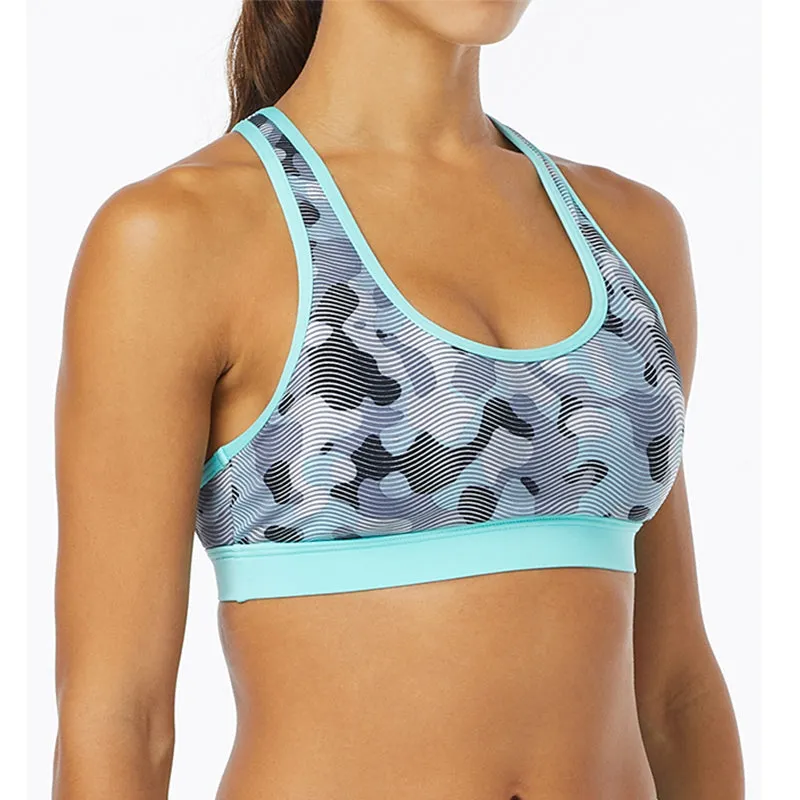 TYR - Women’s Lyn Racerback-Lavare - Grey/Mint