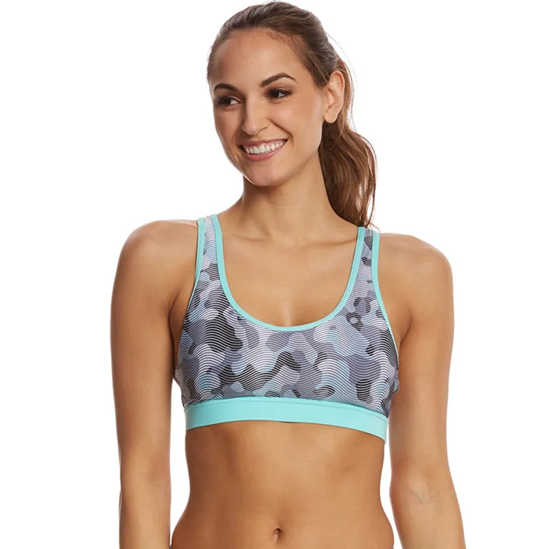 TYR - Women’s Lyn Racerback-Lavare - Grey/Mint