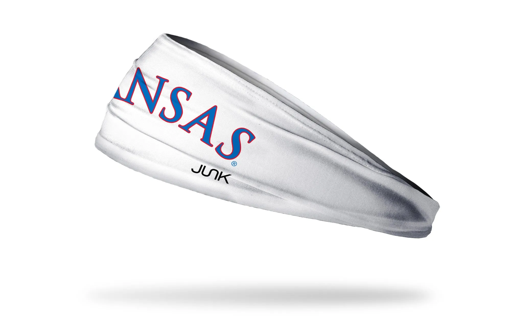 University of Kansas: Wordmark White Headband