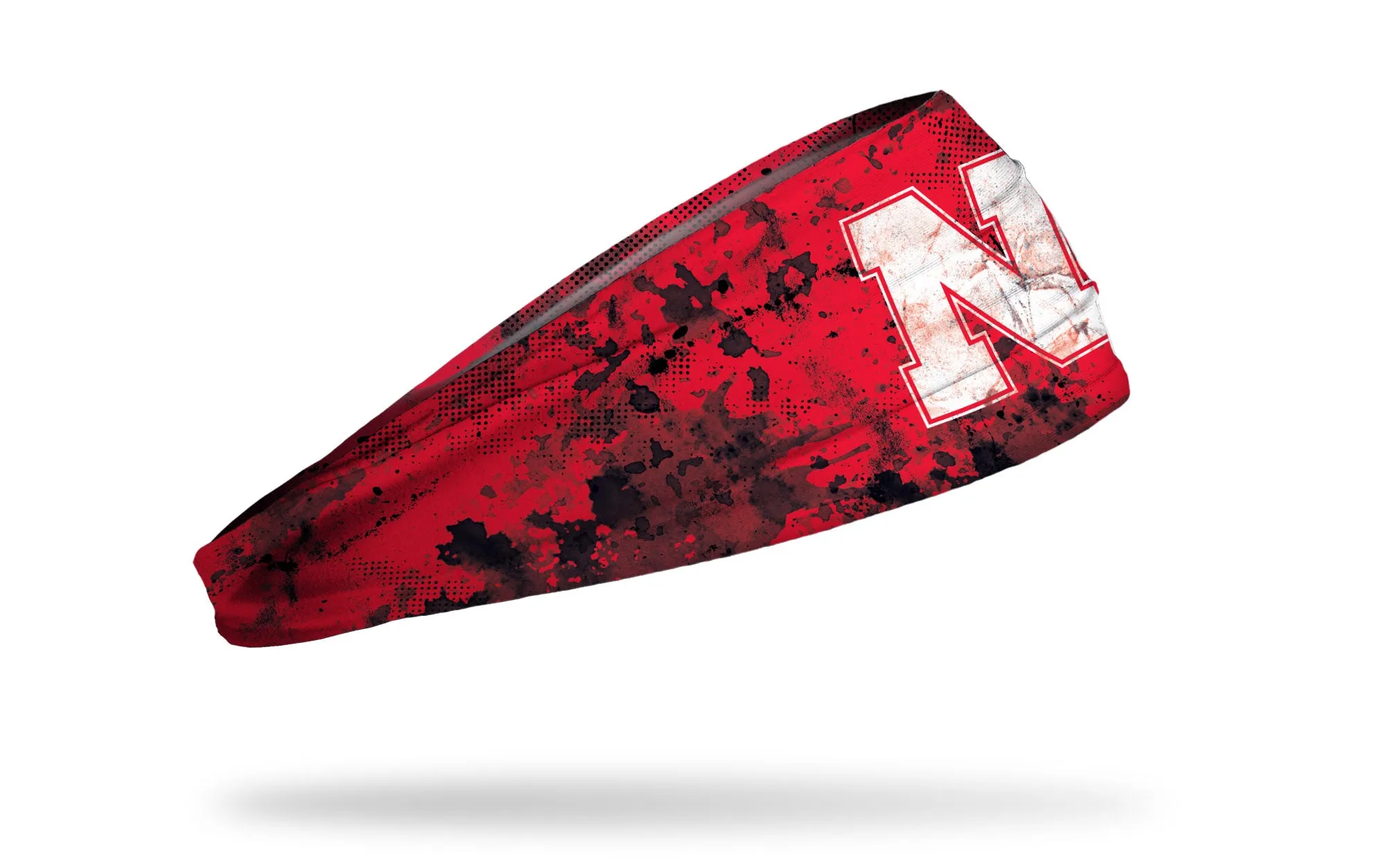 University of Nebraska: Grunge Red Headband