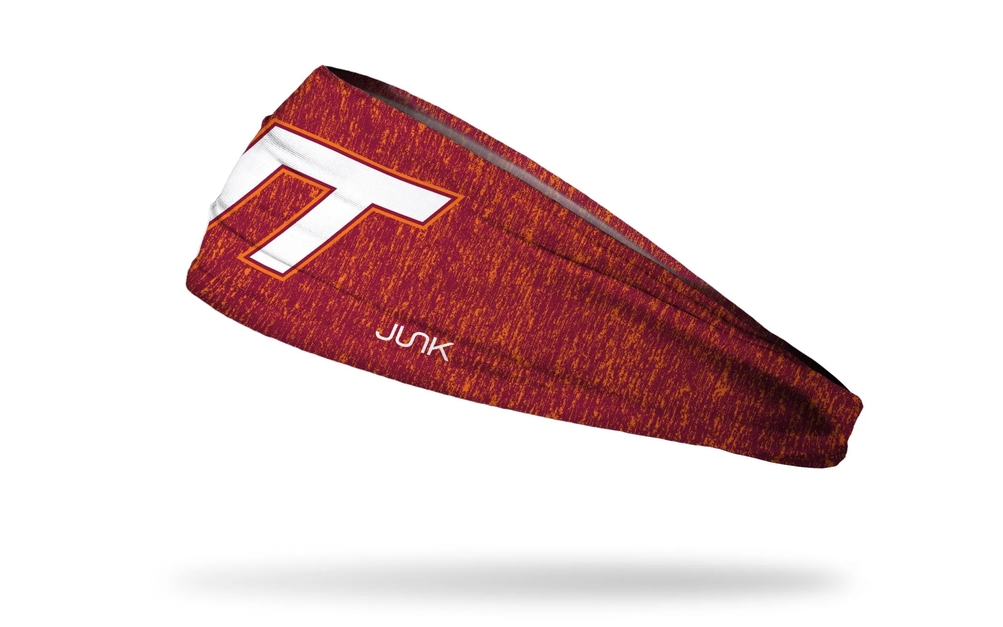 Virginia Tech: Orange Maroon Heather Headband