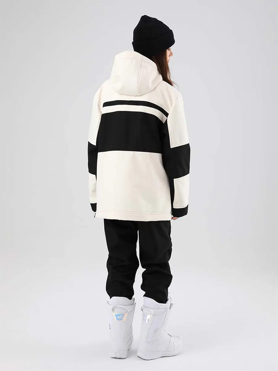 Women Hooded Ski Jacket & Jogger Pants Set